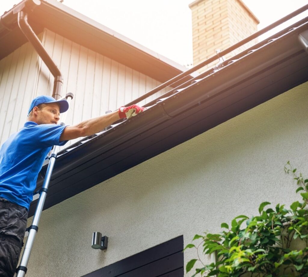 sand in gutters can be a bad sign